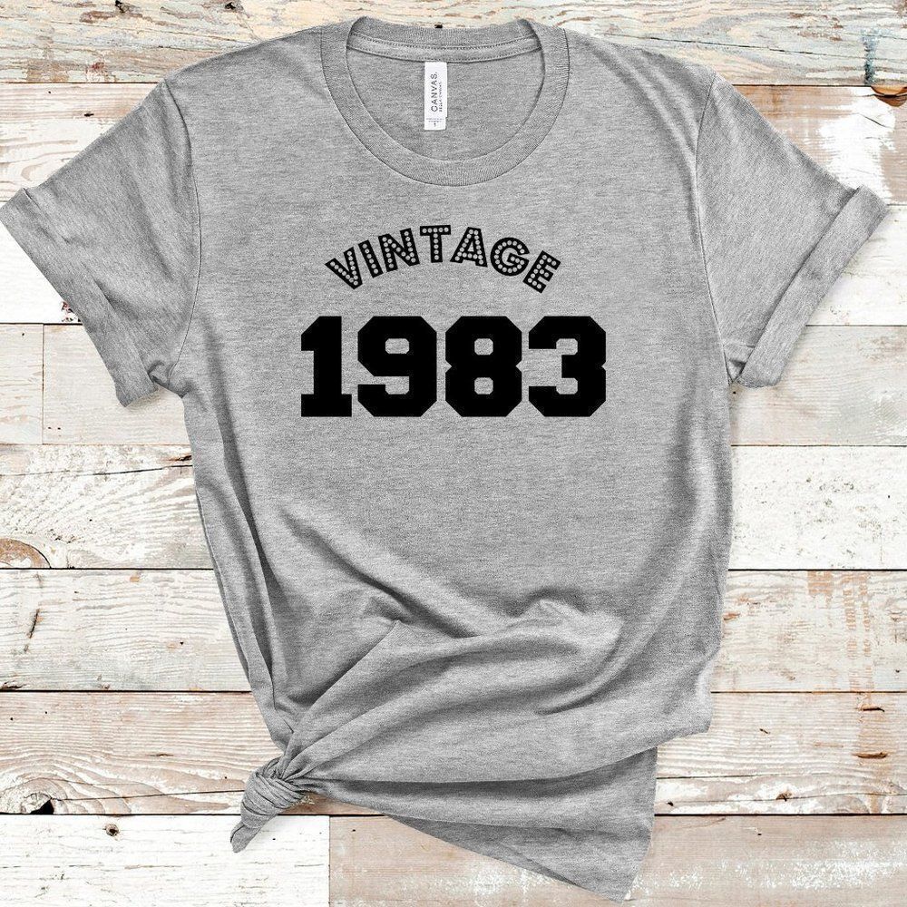 Vintage 1983 Soft Graphic Custom Tee Shirt - Picture 9 of 14